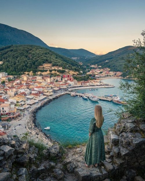 Sunset over Parga &hellip; Photo by Sondre Bryn.