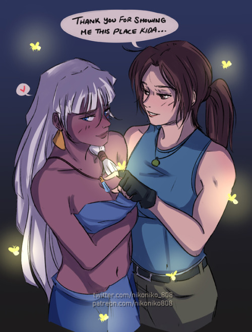 nikoniko808:  Atlantis but its Kida and Larapatreon