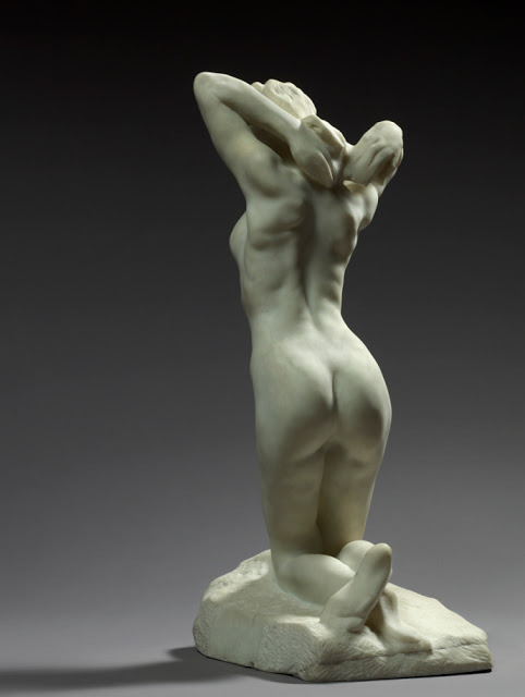 Auguste Rodin (1840-1917), Faunesse à genoux, vers 1890. MarbreDonnée par Rodin à Puvis de Chavannes