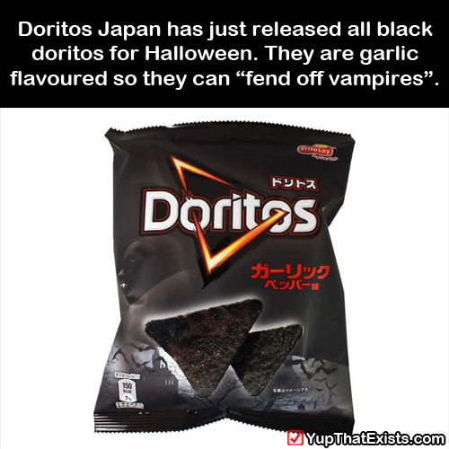 friendshipismax:  casie-mod:  evilrick:  someone get me these gothic fucking doritos  Deus Ex: Mankind Divided (2016)  Ok as someone who actually likes the taste of Garlic, I want these.  