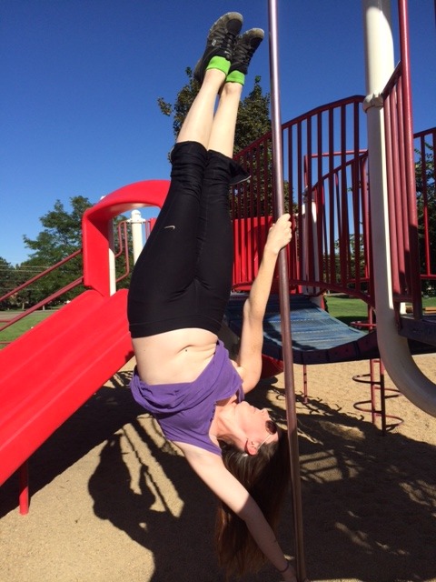 polefiend:  I only wanted to share the photo on the left, because I thought that