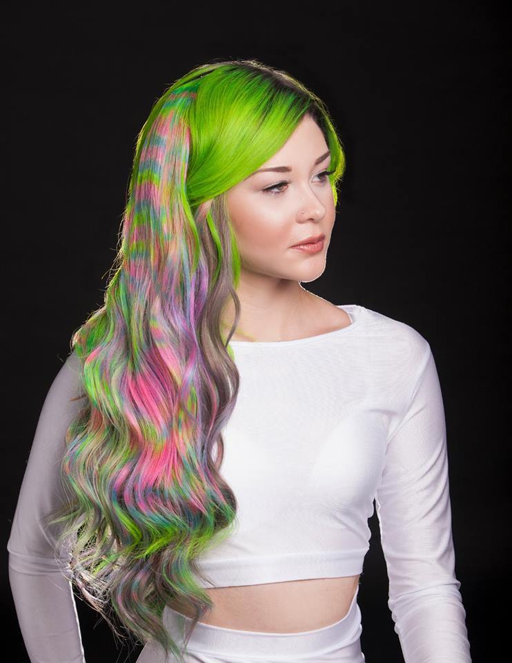 lovelydyedlocks:  Hair by DJ Victory via Pravana for the 2015 Show Us Your VIVIDS