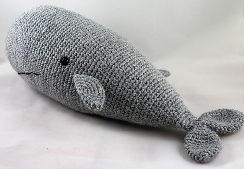 ericacrochets:Giant (Sperm) Whale by Caralee Daigle HauFree Crochet Pattern Here (May need to make a