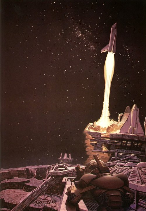 shear-in-spuh-rey-shuhn: SYD MEADShuttle LaunchGouache