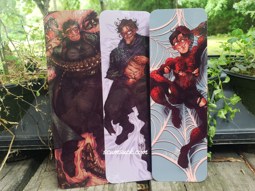 New bookmarks on da store :) For all the people who don’t have room for the full daki, these lil dud