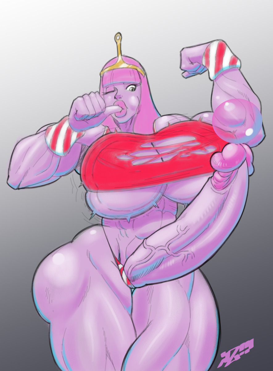 pzero-hero:  So there where two things i wanted to draw today. 1 was a muscle girl
