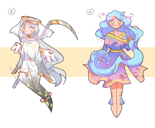 Sum more character designs !! (closed adopts on DA)