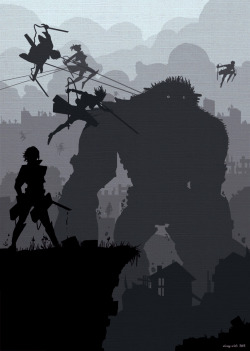 evoroil:  geeksngamers:  Attack on Colossus -