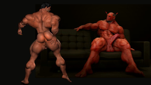 Muscular MephistophelesWalpurgisnacht (April 30) Off to the Brocken for the party.( adapted from MOS