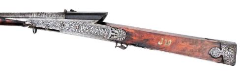 A torador matchlock musket originating from India, mid 17th century.Sold at Auction: $4,400