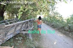 aishaslutty:  Village fun