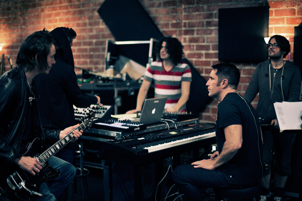 NIN rehearsals, Los Angeles, 6.12.13. Fall tour tickets on sale now. Photo by Rob Sheridan.