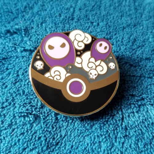 sosuperawesome:Pokeball PinsDark Gaming on EtsySee our #Etsy or #Enamel Pins tags