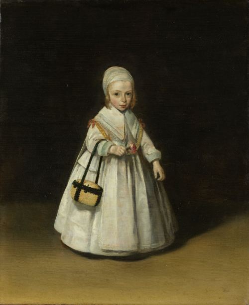 Portrait of Helena van der Schalcke, by Gerard ter Borch, Rijksmuseum, Amsterdam.
