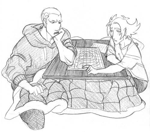 Few Illustrations From A Somefubu Fanfic (paranormal AU) I'm Actually Translating