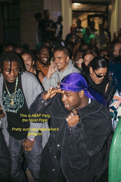 shawnshuttlesworth:photos from A$AP Ferg’s ‘Plain Jane’ Video Shoot. Video out now!