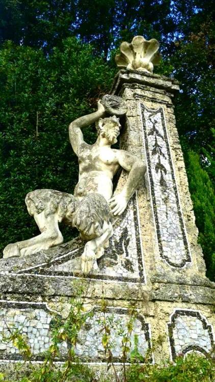 pansatyriam:Pan in the garden of Collodi, at Villa Garzoni in Tuscany, Italy. 