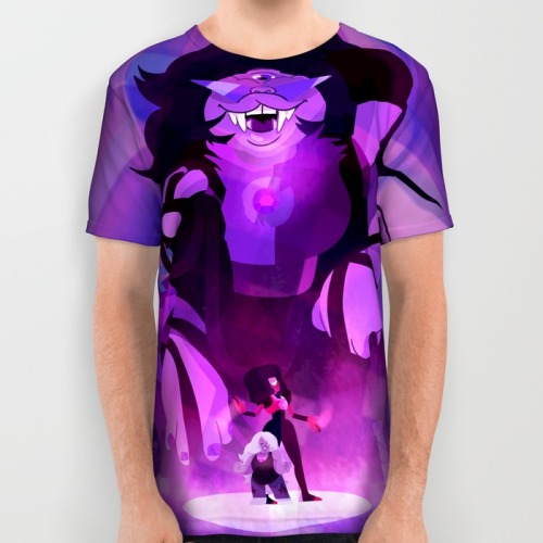 missmuggle:  GUYS, MY FUSION PRINTS ARE NOW ALL OVER T-SHIRTS!You can get them on my Society6!(Alexandrite is my personal favorite)  