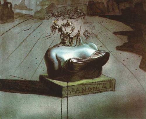 salvadordali-art:  Paranonia, 1936 Salvador Dali