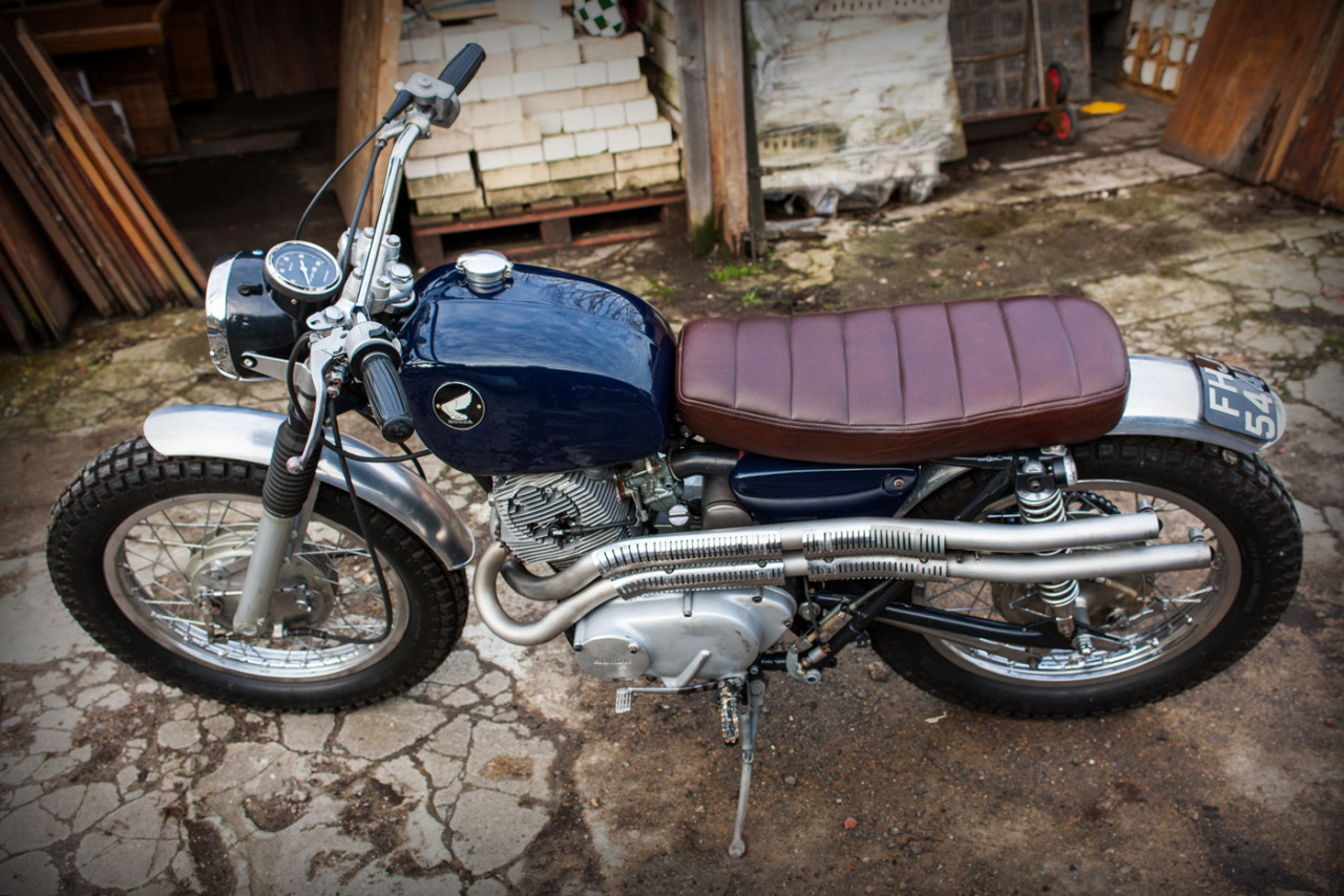 motoblogcl:  Ross’s CL350