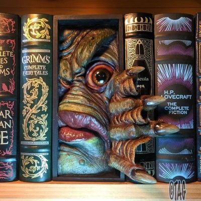 Creature From The Black Lagoon Bookshelf Monster