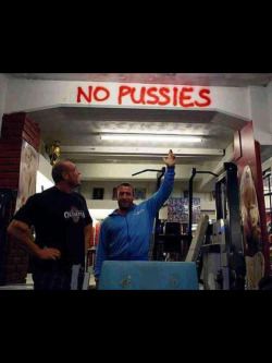 ajafitness:  Dorian Yates, in his gym.