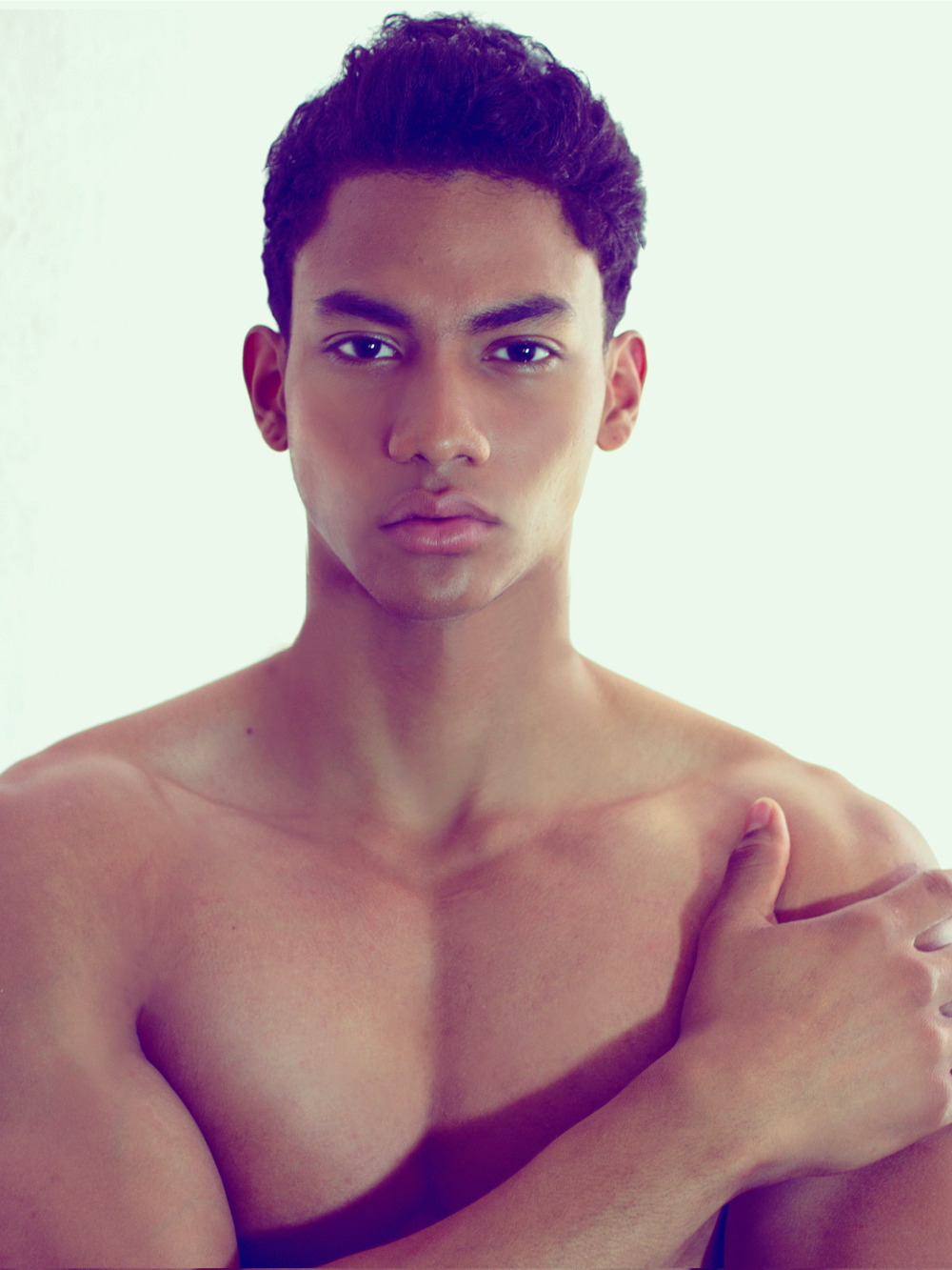 josephbleu:  Mr. Duane J. Moreno Sunkissed and Raw wearing only Calvin Klein’s