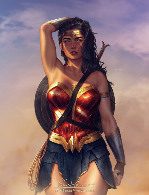  Wonder WomanKrystopher Deckerhttps://www.artstation.com/artwork/R3Go4r 