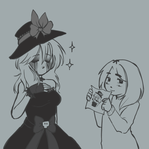 Seems Your Being Watched By A Gothic Version Of Anon, What Do You Do?