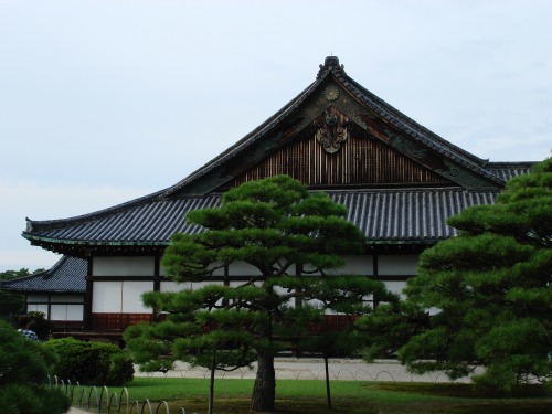 chiisai-fukurou:  This time it is Kyotos Ninomaru palace of the Nijo castle :) It is a really nice place and quite spacious compared to other Japanese sights :)The interior of it is just wonderful and really worth a visit :3 I just like the look of the