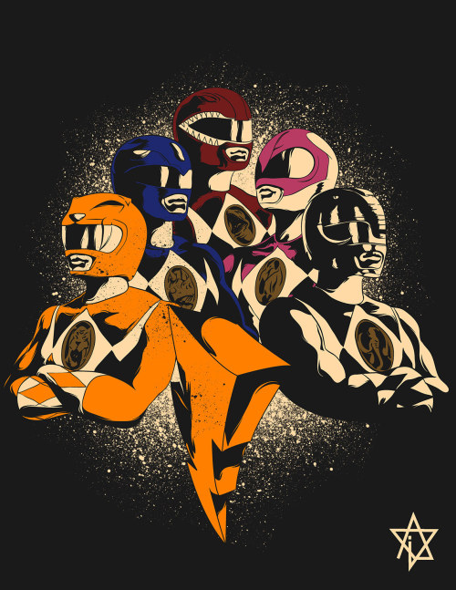 XXX herochan:  Mighty Morphin Power Rangers Created photo