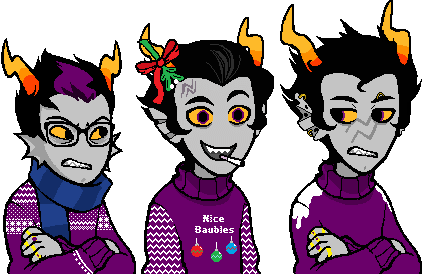 ollemqueen:deaderidan:fiftyshadesofampora:Cronus is very enthusiastic about christmas.CRONUSCRONUS E