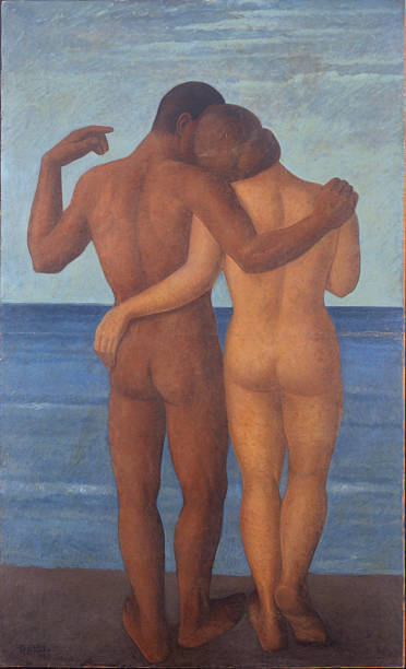 Pippo Rizzo (Italian, 1897 - 1964). Adam and Eve, 1932.