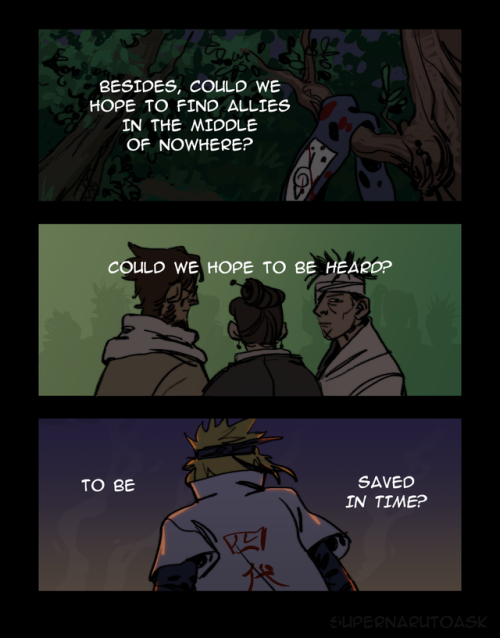 shammikorn: Q: Rin, why did you ask Kakashi to kill you instead of seeking help in Konoha? (returned