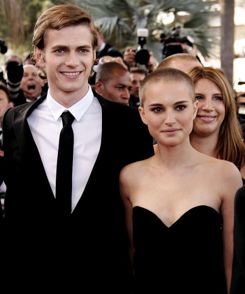 anidaladreams: Hayden Christensen and Natalie Portman at the premiere of Star Wars Episode III: Reve