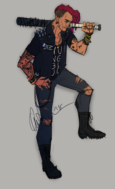 Tempest Cleric Quill Draper, and his Blessed Mace St. Jimmy. The Faith of and in the People, the Jes
