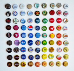 thingsorganizedneatly:  SUBMISSION: Bottle Caps 