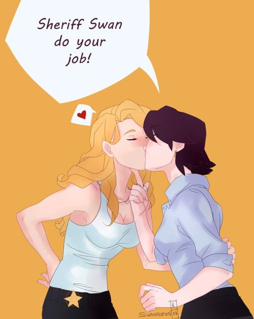 evanora123: Swan Queen artwork by Kenda-Oh kenda-oh.deviantart.com/