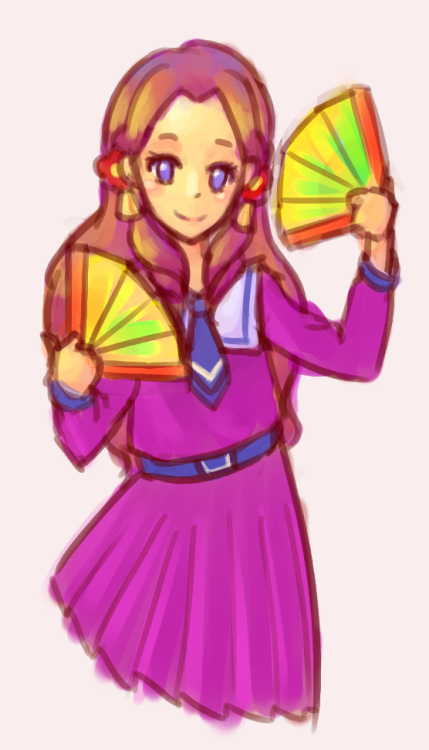 Some aikatsu draws.I’ve been looping Passion flower for almost a week now and at some point I 