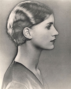 Danhallett:  Man Ray, Solarized Portrait Of Lee Miller On Artstack #Man-Ray #Art