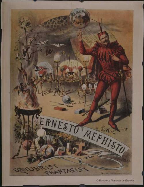 Ernesto Mephisto – Equilibrist – Phantasistapprox. 1889