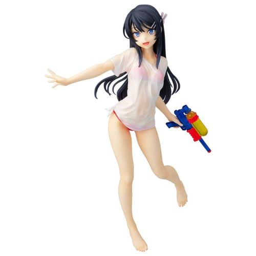 Rascal Does Not Dream of Bunny Girl Senpai Chara-ani 1/7 Scale Figure : Mai Sakurajima (Water Gun Da