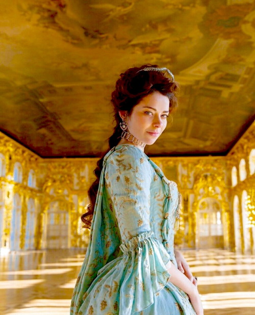 Marina Aleksandrova as Catherine the Great in second season of “Ekaterina”