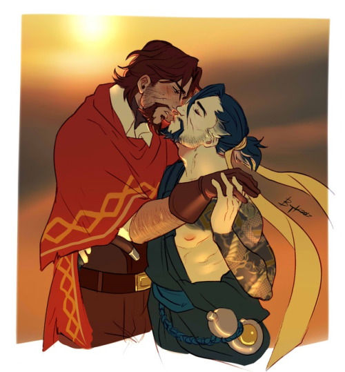 burythekidd:  Take My Love McHanzo doodles.
