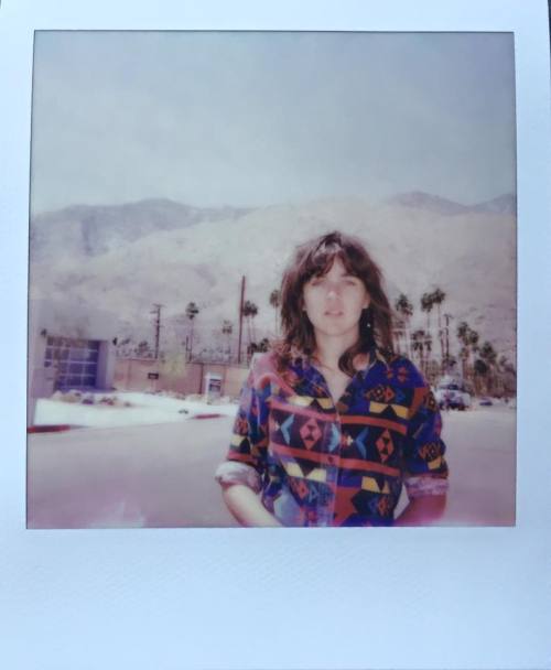 courtney-barnett:Palm Springs. Polaroid by Kristy Benjamin for LADYGUNN