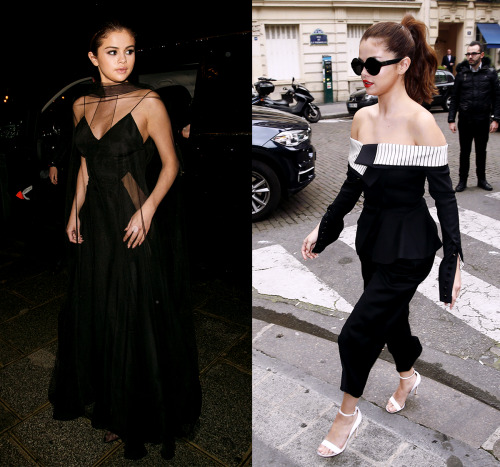 flawlessel:Selena Gomez Outfits Paris, France 2016