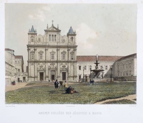 antigo colégio de jesuítas na bahia, victor frond e charles ribeyrolles