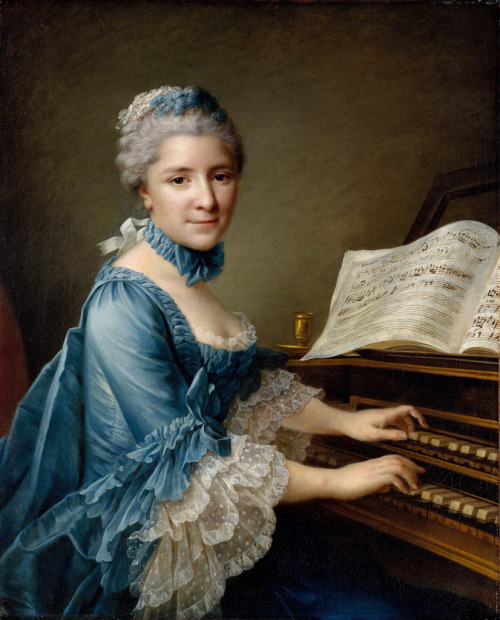 Madame Charles Simon Favart (Marie Justine Benoîte Duronceray), 1757. François-Hubert Drouais (1727-