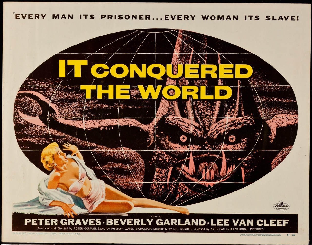 notpulpcovers:
“It Conquered the World (1956)
”
No, that’s “IT Conquered the World" - and tech nerds everywhere nod in agreement to the sentiment (if not the year lol)