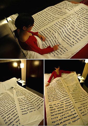 TIago Da Fonseca brings a new definition to reading in bed! What book would you want